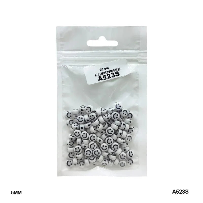 MG Traders Beads Bracelet Beads Plastic 20Gm (A523S)