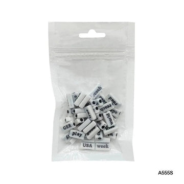 MG Traders Beads Bracelet Beads Plastic 20Gm (A555S)