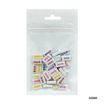 MG Traders Beads Bracelet Beads Plastic 20Gm (A556S)