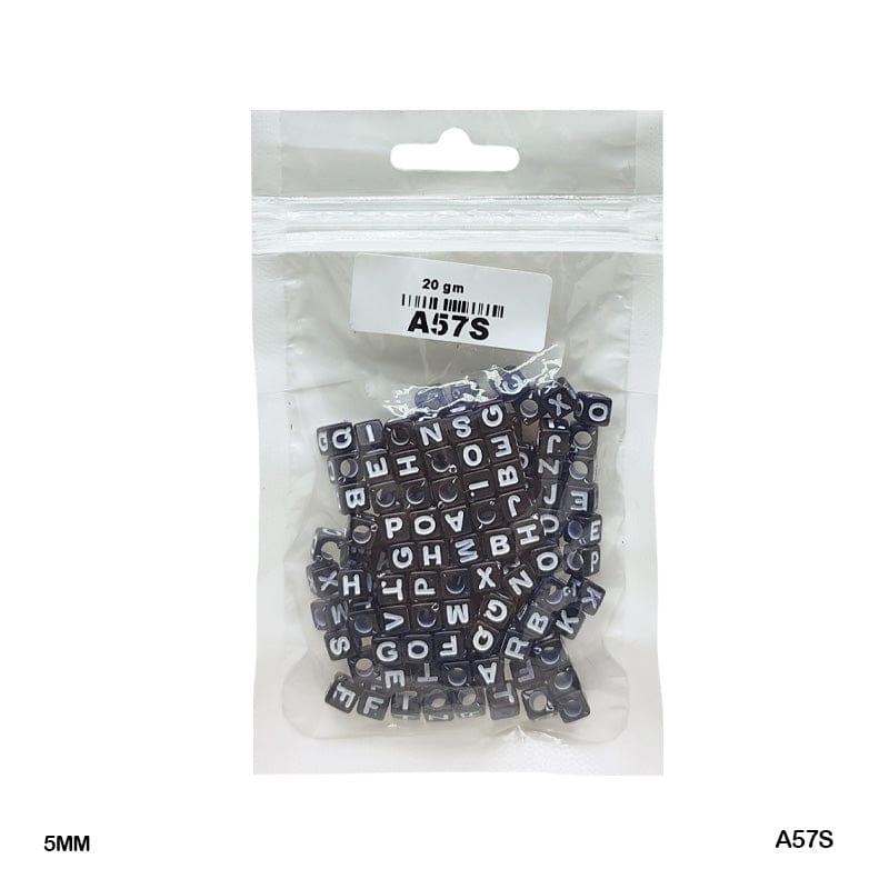 MG Traders Beads Bracelet Beads Plastic 20Gm (A57S)