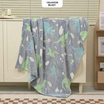MG Traders Blanket Bla01 Glow In The Dark Blanket 150X200Cm