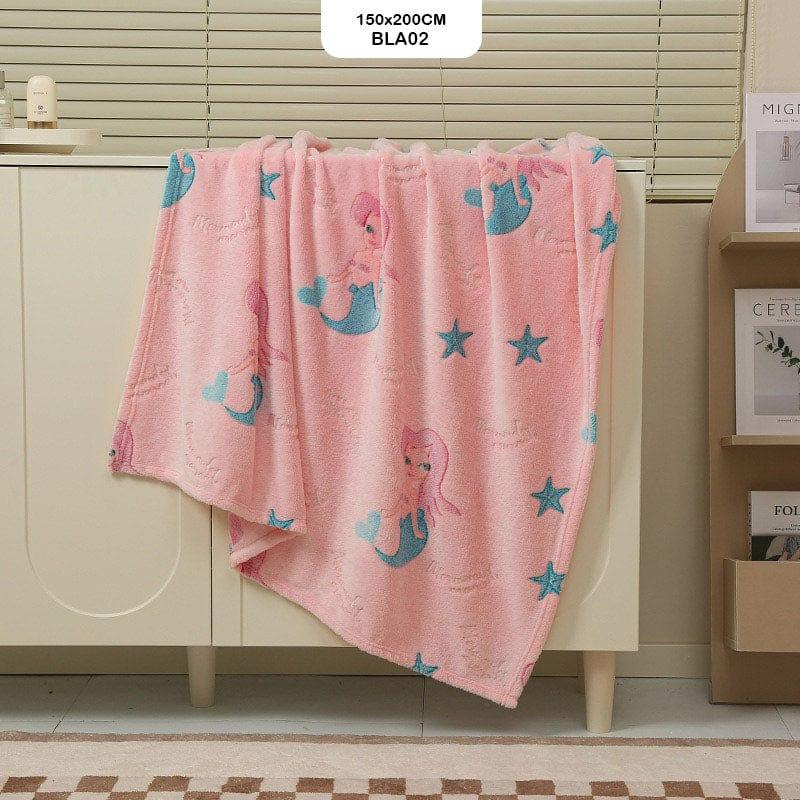 MG Traders Blanket Bla02 Glow In The Dark Blanket 150X200Cm