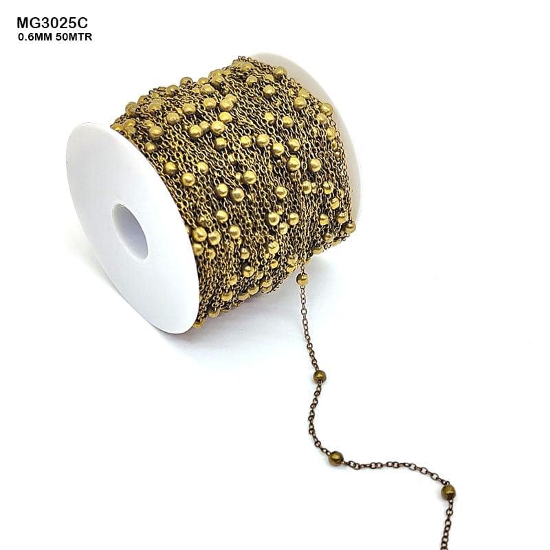 MG Traders Chains & Hooks Chain 0.6Mm Coper 50Mtr (Mg3025C)