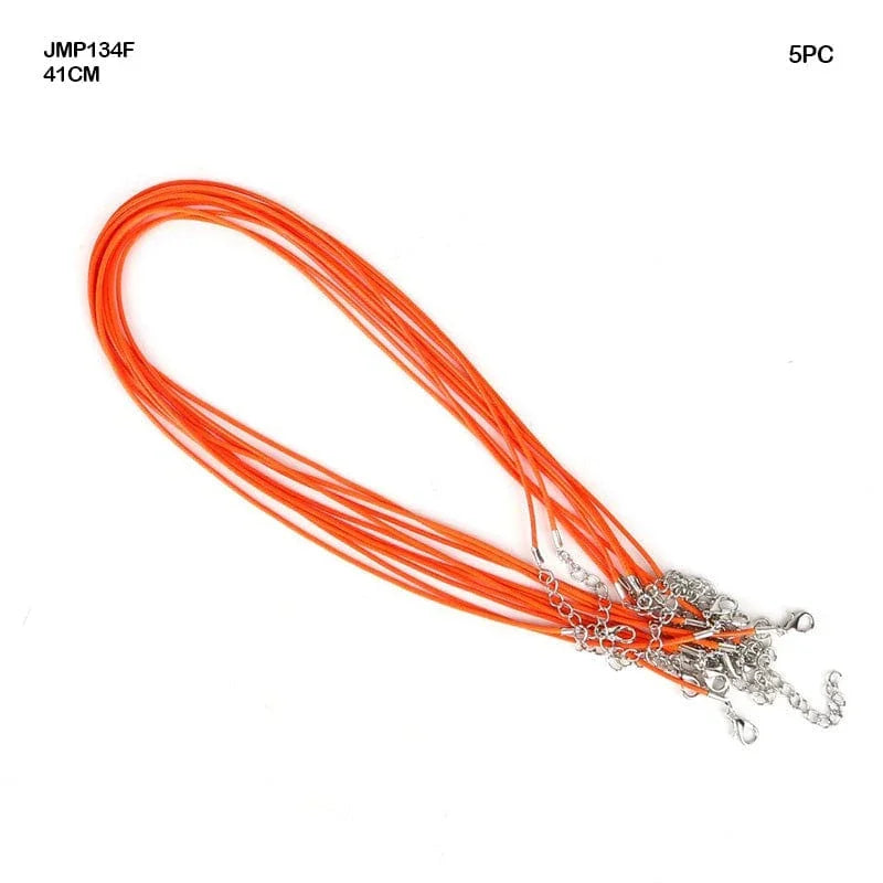 MG Traders Chains & Hooks Jmp134F Lobster Buckle Leather Rope 41Cm 5Pc