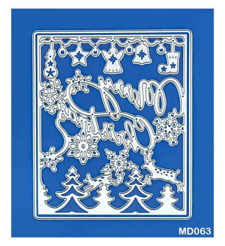 MG Traders Dies Dies Metal For Paper Craft (Md063)
