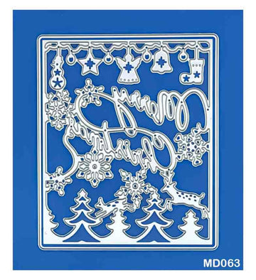 MG Traders Dies Dies Metal For Paper Craft (Md063)