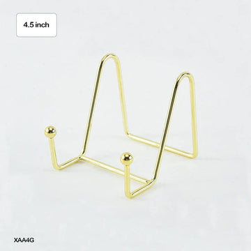 MG Traders Easel Xaa4G Frame Holder Display Stand Iron Gold 4.5 Inch