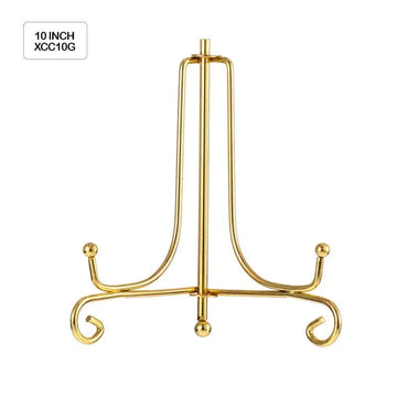 MG Traders Easel Xcc10G Frame Holder Display Stand Iron Gold 10 Inch