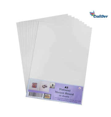 MG Traders Foam, Mount,Cork Sheet A3 Natural Mount Board 10 Sheet (A3Nmb)
