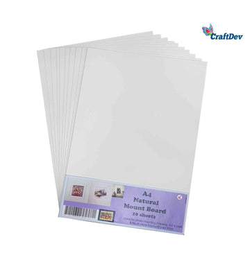 MG Traders Foam, Mount,Cork Sheet A4 Natural Mount Board - 10 Sheet (A4Mb)
