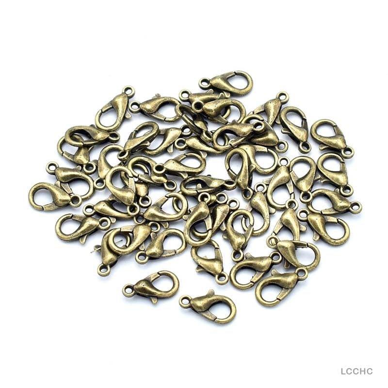 MG Traders Hook Lcchc 1000Pc Copper 12Mm Lobster Clasps Claw Hooks