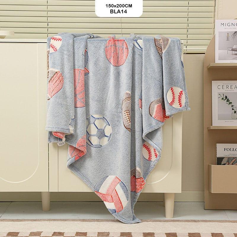 MG Traders Household Goods Bla14 Glow In The Dark Blanket 150X200Cm