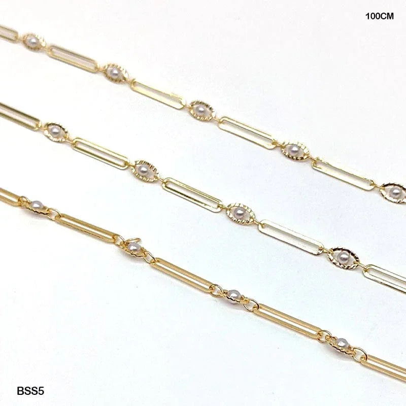 MG Traders Jewellery Bss5 Ss Chain 100Cm
