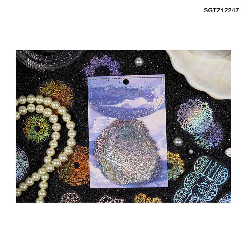 MG Traders Journal Craft Sgtz12247 Bronzing Pet Sticker Ss 100Pc