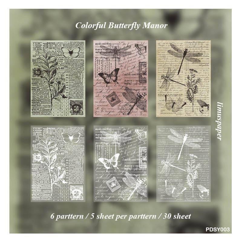 MG Traders Journaling stickers Pdsy003 Fragments Paper