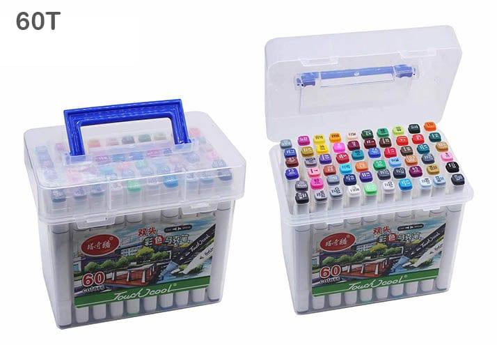 MG Traders Marker Touch Cool Marker Set 60 Color Box (60T)