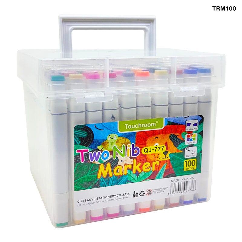 MG Traders Marker Touch Room Marker Set 100 Color Box (Trm100)