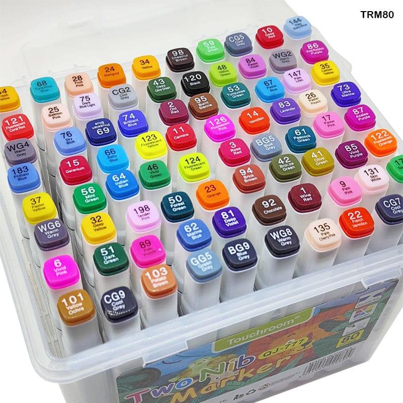 MG Traders Marker Touch Room Marker Set 80 Color Box (Trm80)