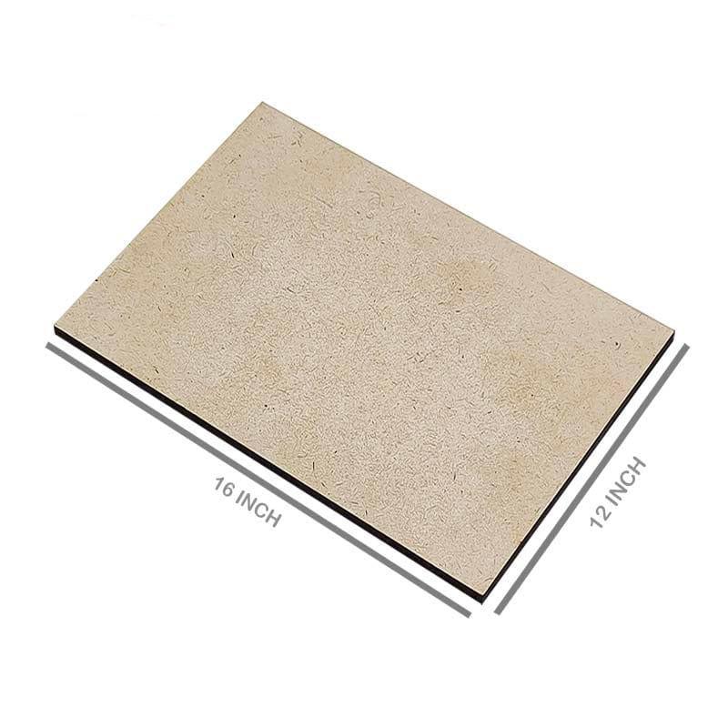 MG Traders MDF Boards & Base Mdf Rectangle 12X16 10Pcs (Mre1216)