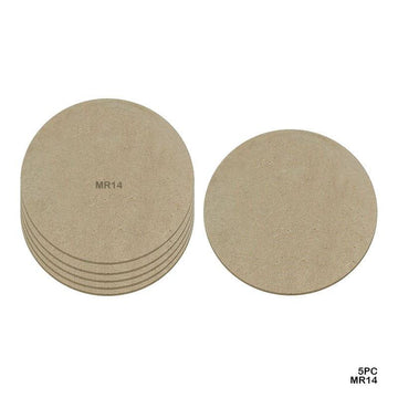 MG Traders MDF Boards & Base Mdf Round 14 Inch 5Pcs (Mr14)