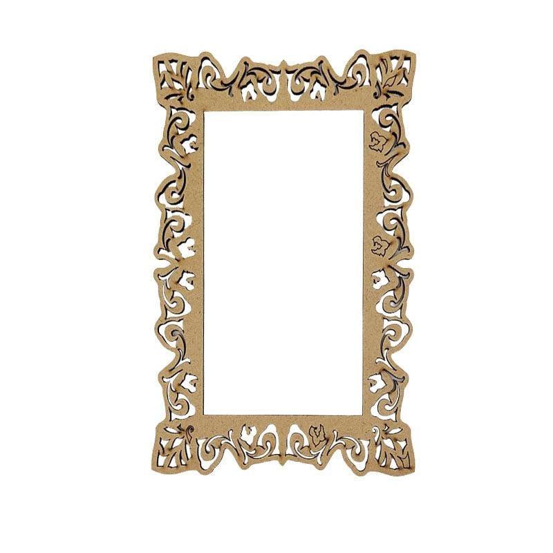 MG Traders MDF Boards & Base Mdf-Z4B Frame (1Pc) 13 X 8.3Cm