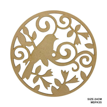 MG Traders MDF & wooden Crafts Mdf Cutout (Mdfk35)
