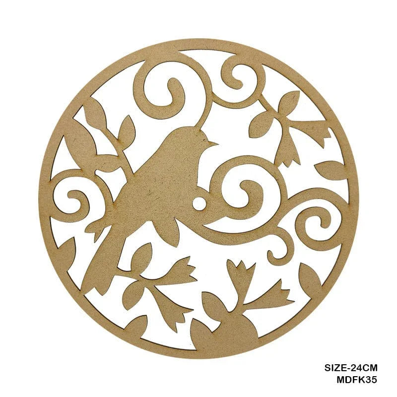 MG Traders MDF & wooden Crafts Mdf Cutout (Mdfk35)