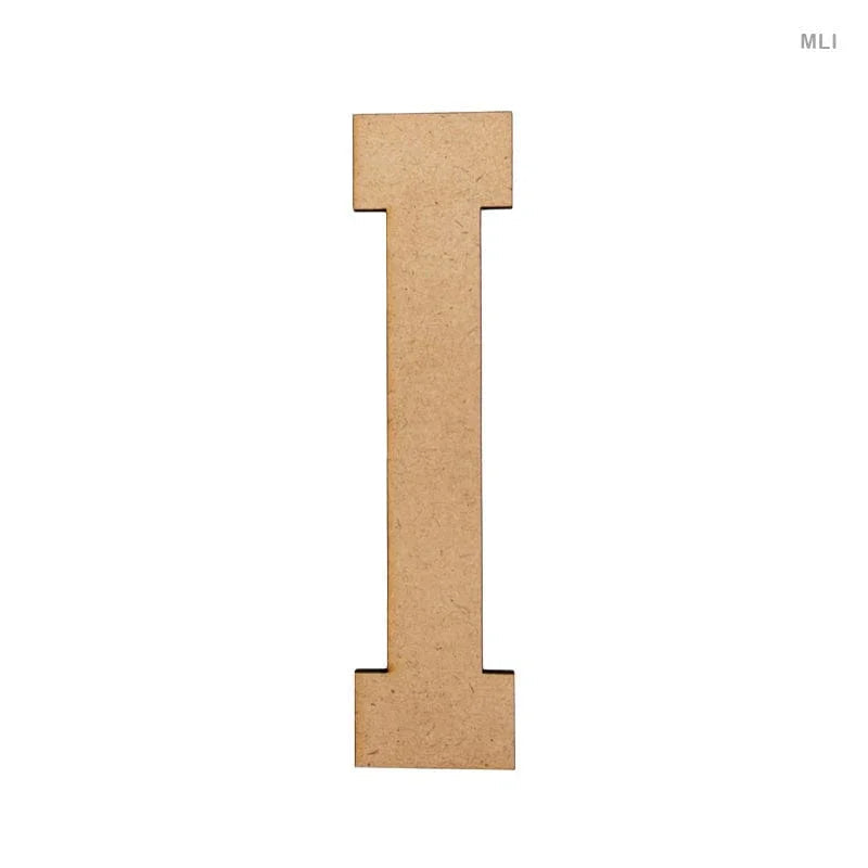 MG Traders MDF & wooden Crafts Mdf Letter I (6") (Mli)