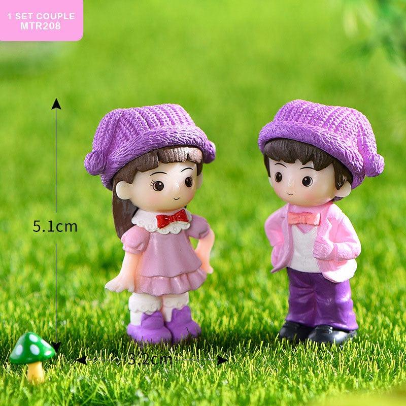MG Traders Miniature Miniature Model Mtrc208 1 Set Of Couple