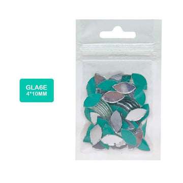 MG Traders mirrors for lippan art Mirror Glass Gla6E For Lippon Art Eye 4*10Mm