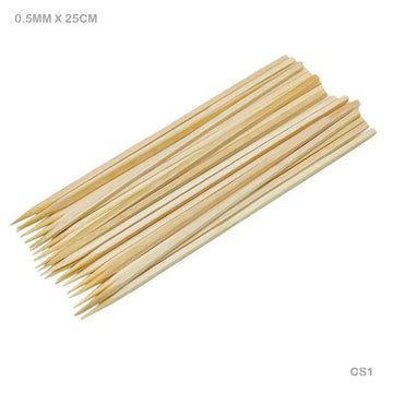 MG Traders Pack Chop Stick Chop Stick Square 5Mmx25Cm (Cs1)  (Contain 1 Unit)
