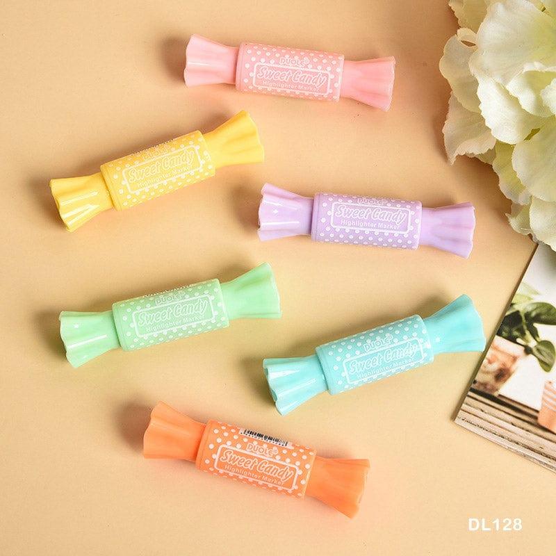 MG Traders Pack Highlighterss Dl128 Highlighter 6Pc Sweet Candy  (Contain 1 Unit)
