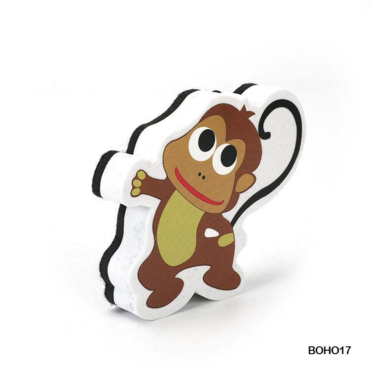 MG Traders Pack Key Chain White Board Duster Magnetic Monkey (Boho17)  (Contain 1 Unit)