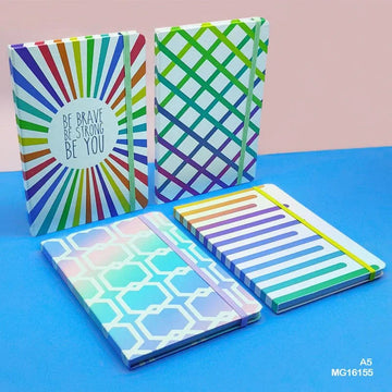 MG Traders Pack Notebooks & Diaries Mg16155 A5 Printed Diary  (Contain 1 Unit)