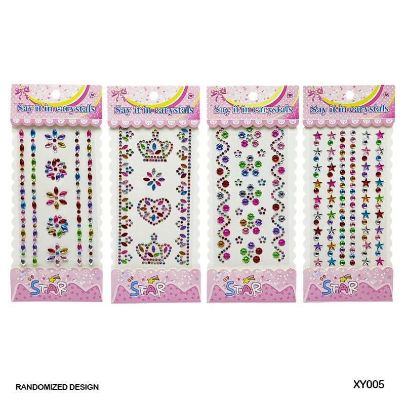 MG Traders Pack Stickers Xy005 Design Diamond Journaling Sticker  (Contain 1 Unit)