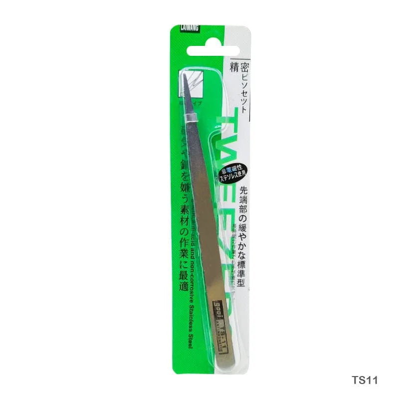MG Traders Pack Tweezer Ts11 Tweezer Stainless Steel  (Contain 1 Unit)