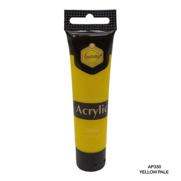 MG Traders Paint & Colours Ap330 36Ml Yellow Pale Acrylic Paint
