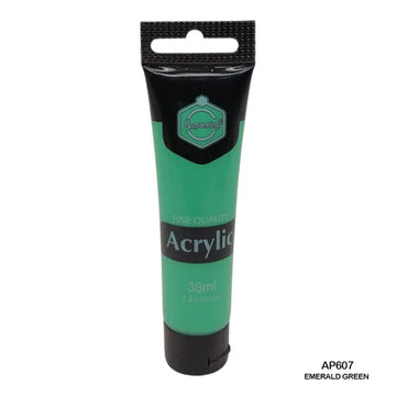 MG Traders Paint & Colours Ap607 36Ml Emerald Green Acrylic Paint