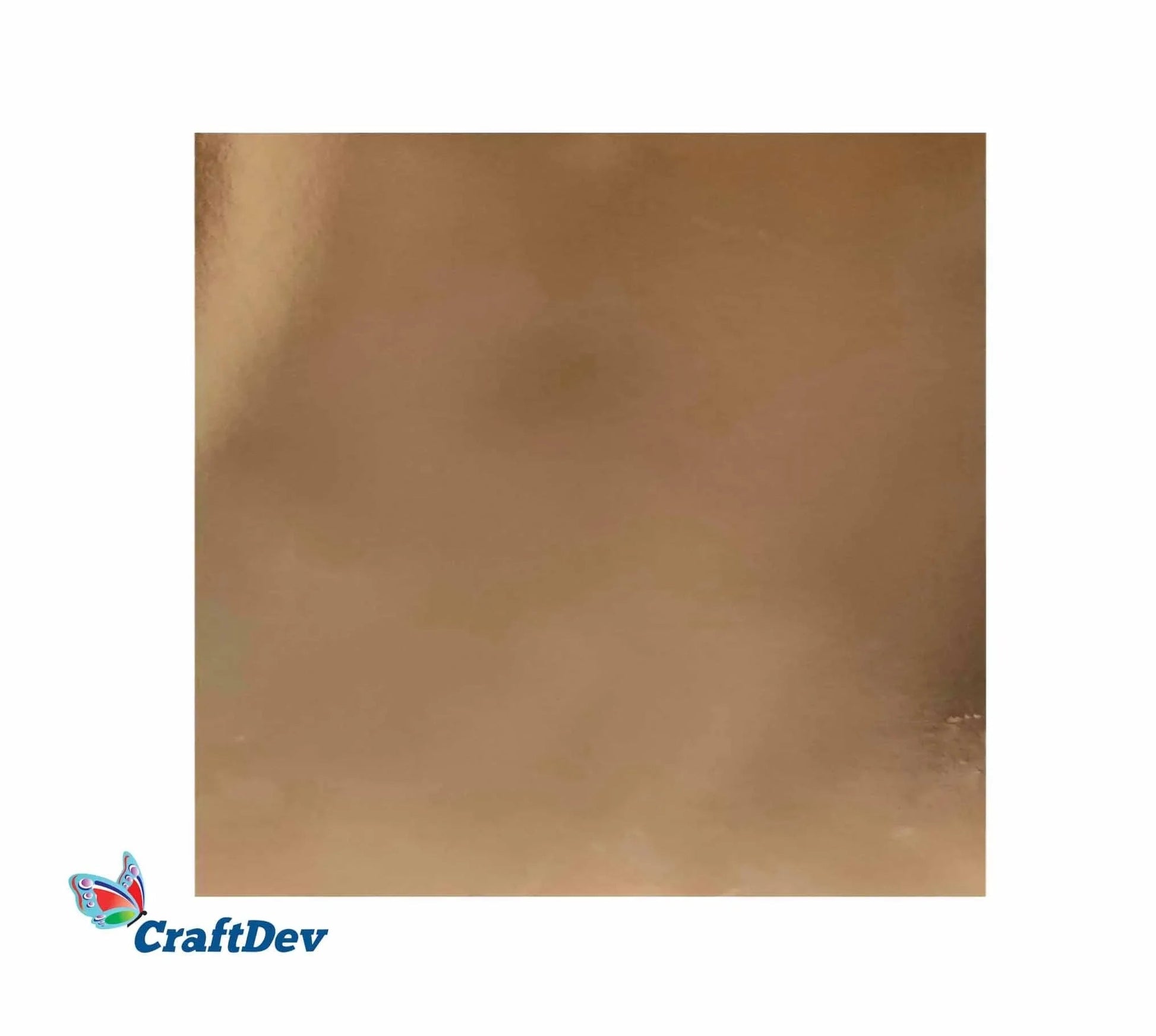 MG Traders Paper 12X12 Card 50 Sheet Rose Gold 250Gsm (1250Rg)