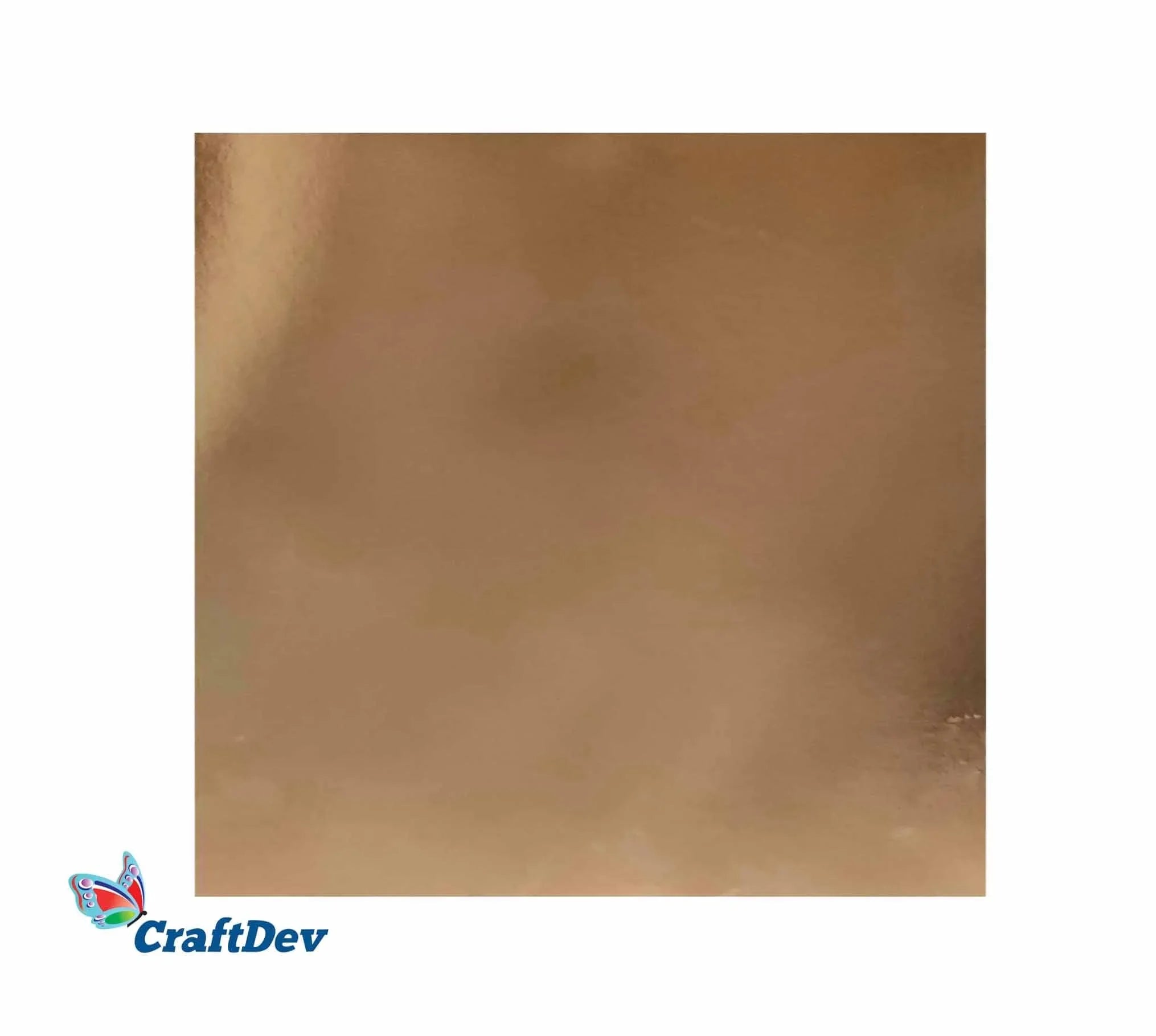 MG Traders Paper 12X12 Card 50 Sheet Rose Gold 250Gsm (1250Rg)