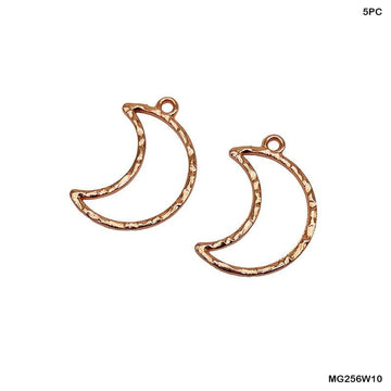 MG Traders Pendant Mg256W10 Bezels 5Pc Rose Gold