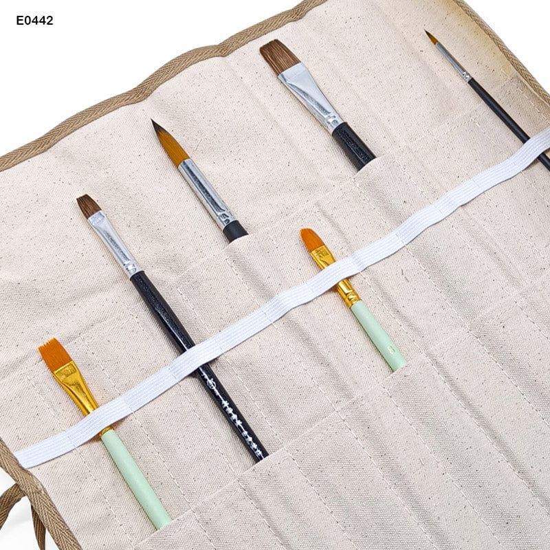MG Traders Pouches & Compass E0442 Paint Brush Holder Pouch (E0442)
