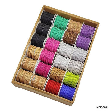 MG Traders Rope & Lace Thread Box 24Pc (Mg6007)