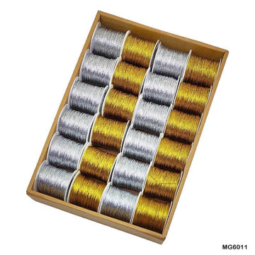 MG Traders Rope & Lace Thread Box 24Pc (Mg6011)