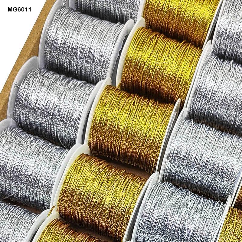 MG Traders Rope & Lace Thread Box 24Pc (Mg6011)