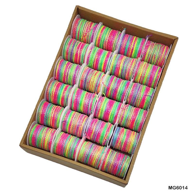 MG Traders Rope & Lace Thread Box 24Pc (Mg6014)