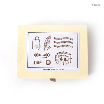MG Traders Stamp Asw02 Wooden Decorative Stamp