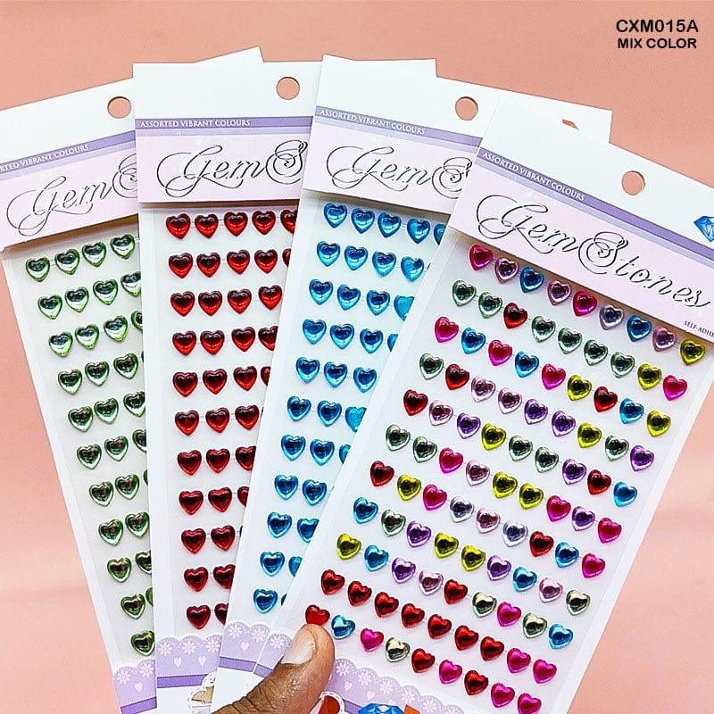 MG Traders Stickers Cxm015A Gem Stones Heat Sticker