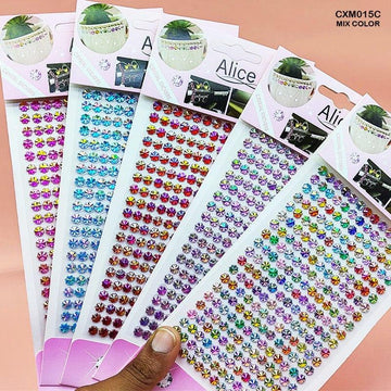 MG Traders Stickers Cxm015C Gem Stones Alice Sticker