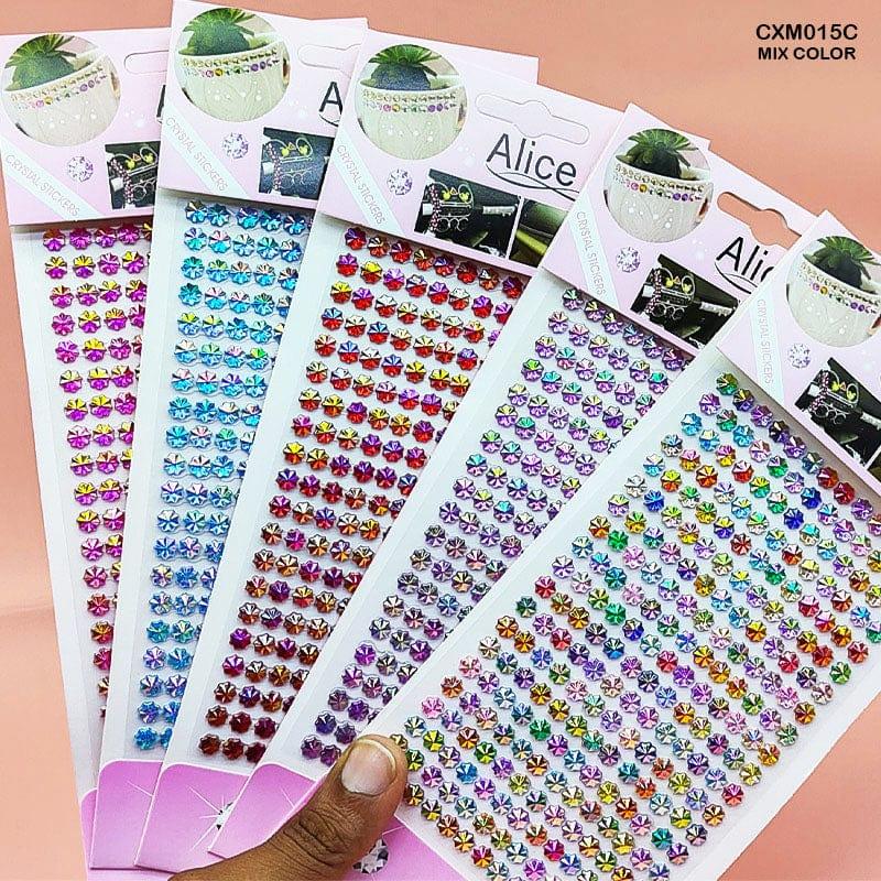 MG Traders Stickers Cxm015C Gem Stones Alice Sticker